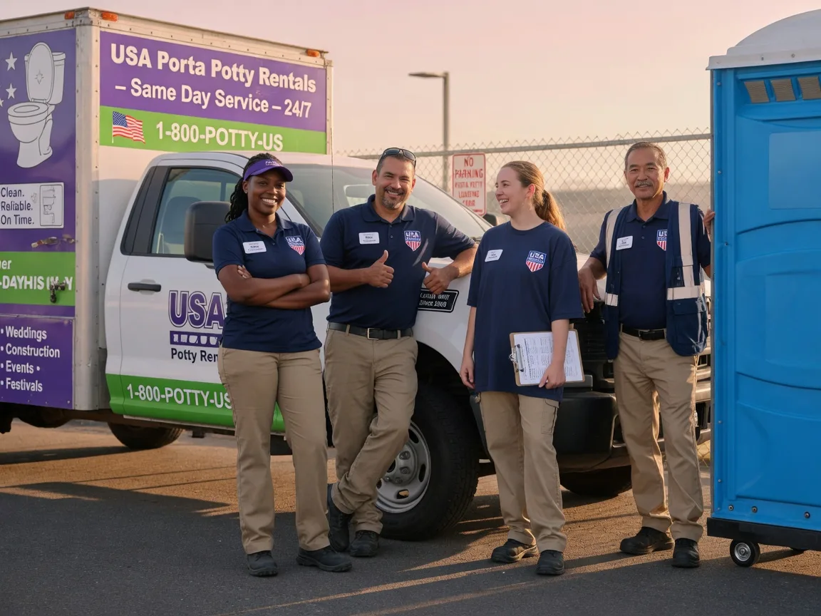 Porta Potty Rental company in Macomb, OK